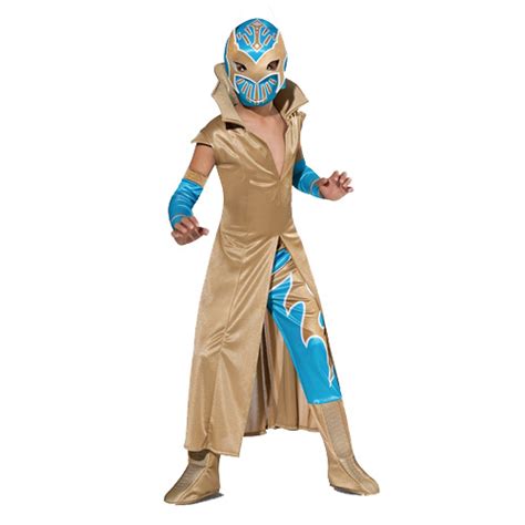 Child WWE Fancy Dress Muscle Chest Costumes Mask Outfit New Wrestler ...