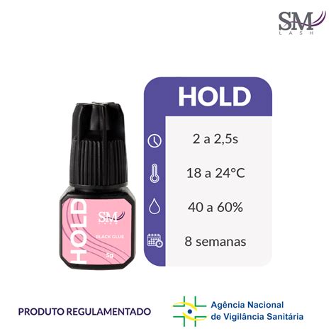 Adesivo para Extensão de Cílios SM Lash Hold