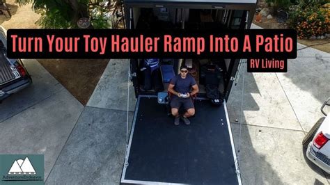 Diy Toy Hauler Patio Toy Hauler Motorhomes Motorhome Magazine Diy Hot Sex Picture