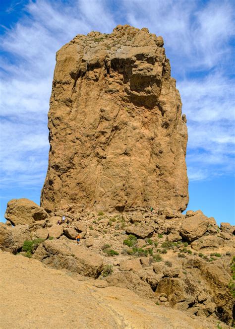 Monumento Natural Del Roque Nublo Lanzarote En Fotograf A