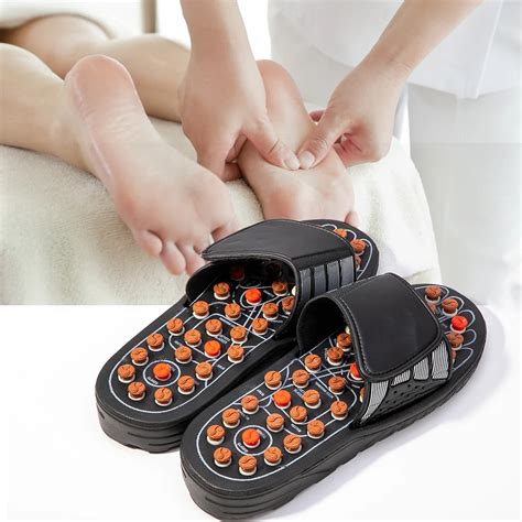 Foot Massage Slippers Acupuncture Therapy Massager Shoes For Foot Acupoint Activating