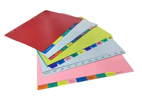 Customized Index Kohseng S Pte Ltd Solve Your Filing Products Need