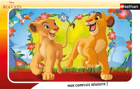 Simba And Nala Disney The Lion King 15 Teile NATHAN Puzzle Online