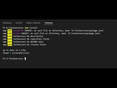 Troubleshooting Expected Package Json Path Does Not Exist A