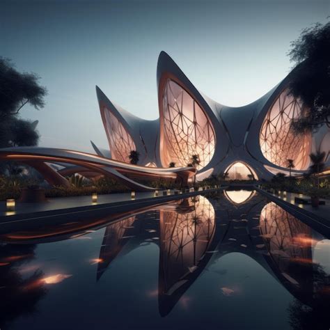 Premium Photo Reviving Legacy Exploring Futuristic Architectural