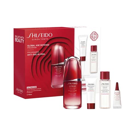 Shiseido Coffret Ultimune Power Infusing Concentrate S Rum Ml Crem