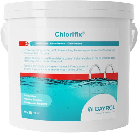 Bayrol Chlorifix Kg Chlorgranulat Pool Zur Schockchlorung Bei