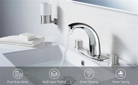 Modundry Automatische Infrarot Sensor Wasserhahn Waschtischarmatur