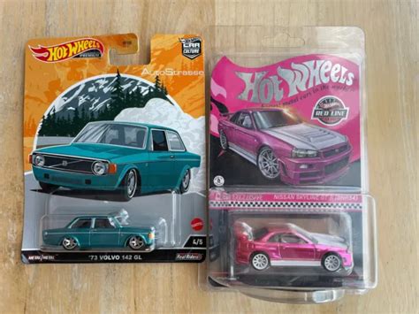 HOT WHEELS NISSAN Skyline GT R R RLC Exclusive Pink Edition Volvo GL PicClick UK