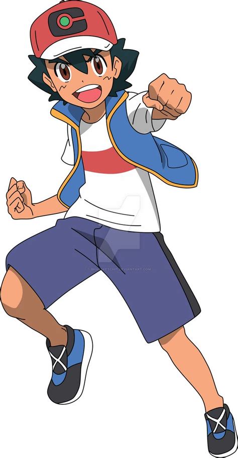 Ash Ketchum By Bhalsketchit On Deviantart Ash Ketchum Pokemon