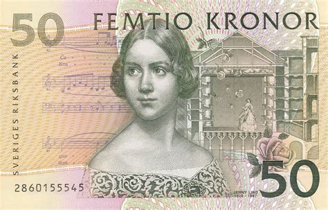 Schweden Kronor Banknote Sveriges Riksbank Unc