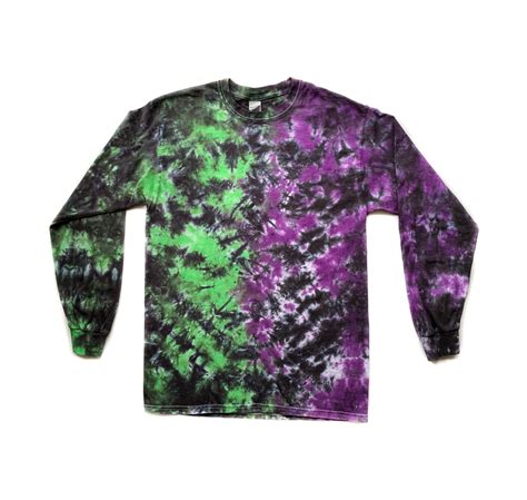 The Crypt Keeper Tie Dye Long Sleeve Shirt Jakes Tie Dye