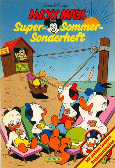 Cover For Micky Maus Super Sommer Sonderheft Egmont Ehapa Series