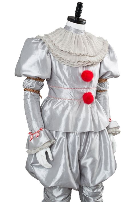 It 2 Pennywise Clown Outfit Cosplay Costume Stephen King Adult Men