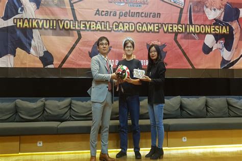 Haikyu Volleyball Card Game Diperkenalkan Di Indonesia