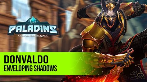 Enveloping Shadows L Donvaldo Vatu Paladins Pro Competitive Gameplay