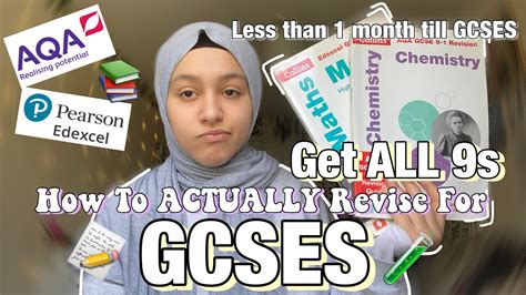 How To Get All 9s A At Gcse How To Actually Revise For Gcse Youtube