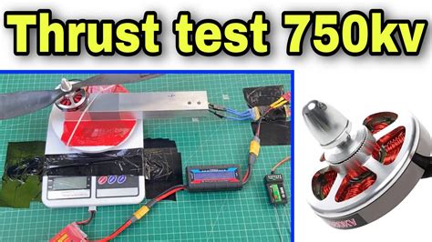 Thrust Test 5010 750kv BLDC Brushless Motor Thrust Test Drone Motor