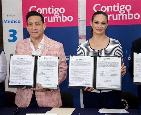 SMDIF y Canirac firman de convenio para la inclusión de personas con