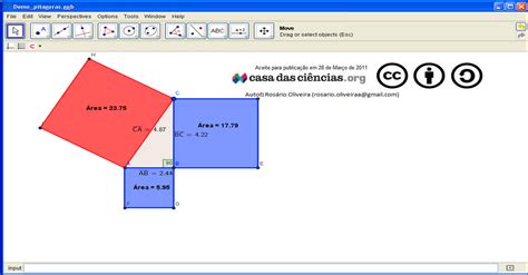 Casa Das Ciências Demonstração Do Teorema De Pitágoras