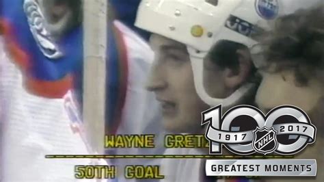 Gretzky hits 50 goals in 39 games | NHL.com