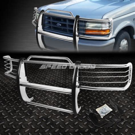 For Ford F F Pickup Chrome Stainless Steel Front Bumper