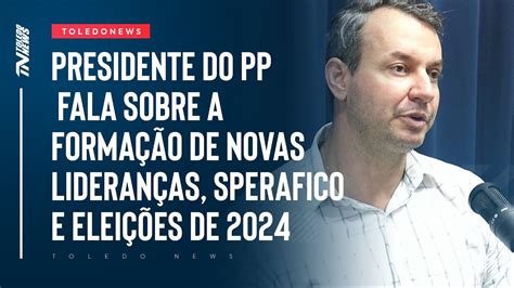 Presidente do Progressistas fala sobre a formação de novas lideranças