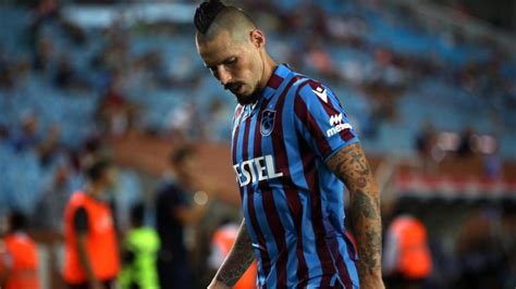 Trabzonspor da Marek Hamsik ten alkış alan hareket