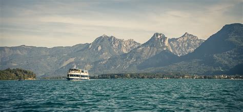 Lago Wolfgang Austria Monta As Foto Gratis En Pixabay Pixabay