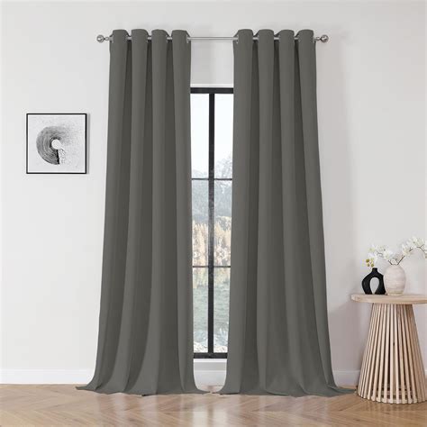 Amazon Joydeco Blackout Curtains Inch Length Panels Set