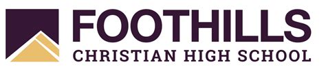 Contact Us Foothills Christian High School