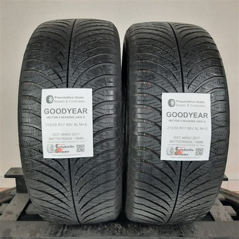 215 50 R17 95V XL M S Goodyear Vector 4 Seasons Gen 2 60 5mm