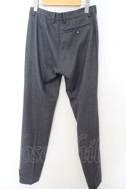 Used Vivienne Westwood Man Wool Slacks Vivienne Gray Ebay