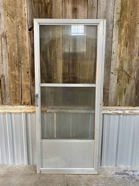 Vintage Screen Door 33 12 Wide Historic House Salvage