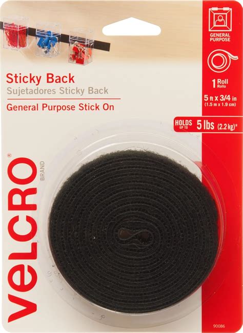 Velcro Brand Sticky Back Hook Loop Fastener Tape With Dispenser