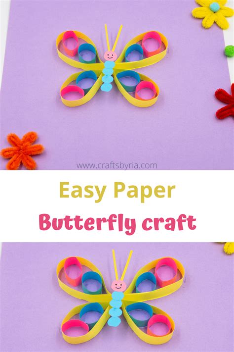 How To Make Butterfly Paper Craft