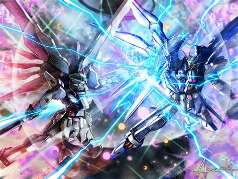 デスクトップ壁紙 アニメ メカ Super Robot Taisen 機動戦士ガンダムseed運命 Strike Freedom