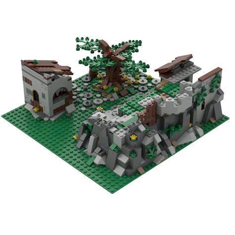 Moc 56701 Castle Path Medieval Themed