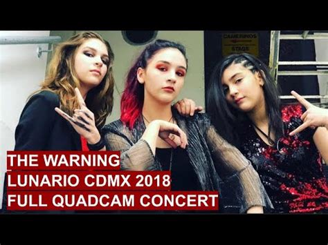 The Warning Lunario Cdmx Full Quadcam Concert Remastered