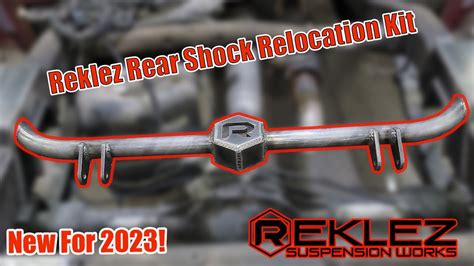 Reklez Shock Relocation Kit Install With Qa Single Adjustable Shocks