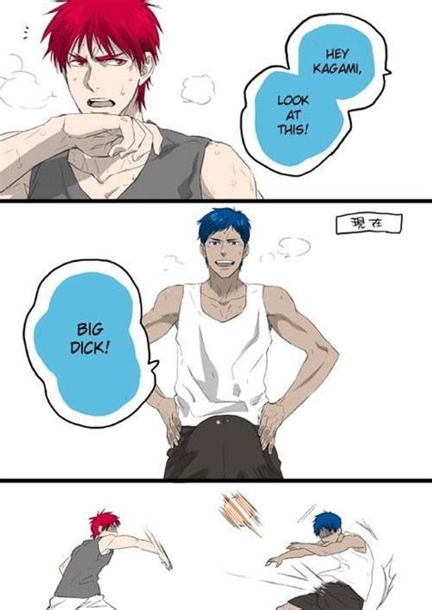 Aomine Daiki X Kagami Taiga Kuroko Kuroko No Basket No Basket