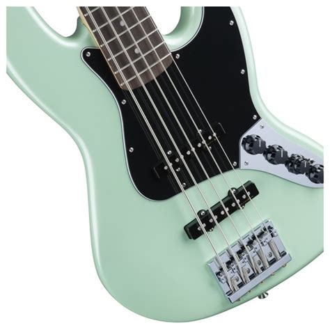 Fender Deluxe Active Jazz Bass V PF Surf Pearl At Gear4music