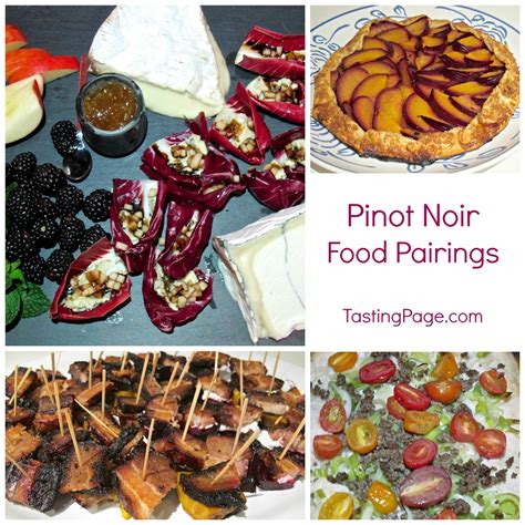 Pinot Noir Food Pairings — Tasting Page