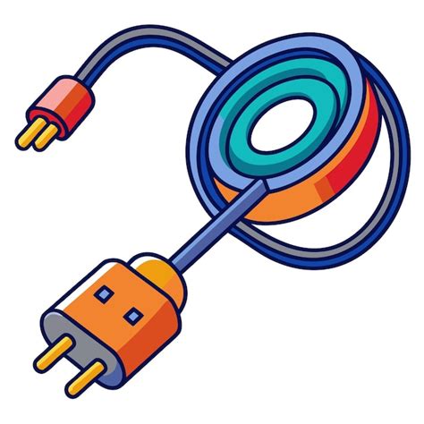 Extension Cord Clipart Vector Art And Illustration Premium AI