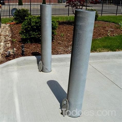 Removable Locking Bollards Removable Bollards With Covers