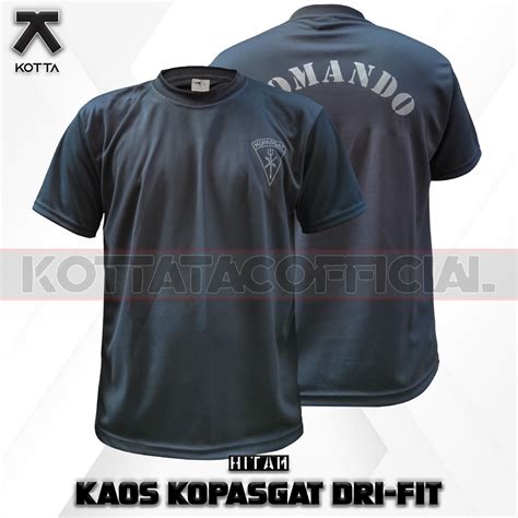 Jual Kaos Kopasgat Dryfit Kaos Dri Fit Paskhas Kaos Olahraga