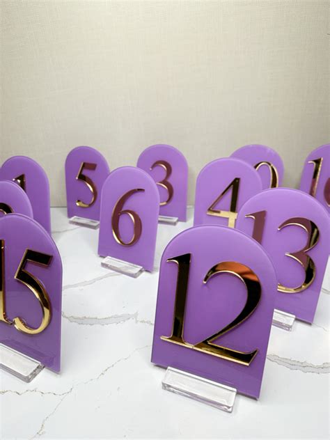 3d Table Numbers Jcsartdesigns