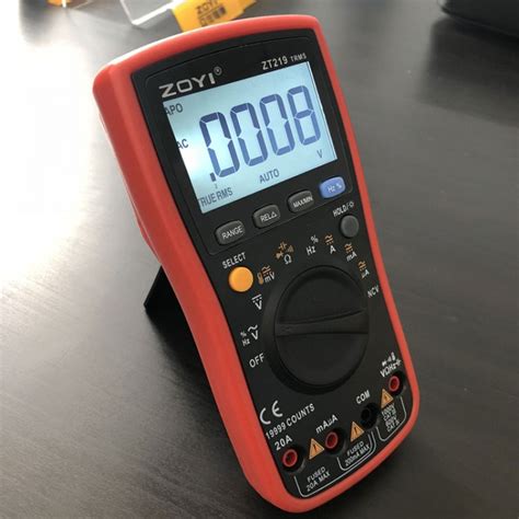 Zoyi Zt Trms Digital Multimeter Tester Counts Backlight Ac Dc