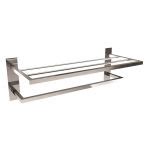 GuestSupply US WingIts INFINITE Squared 18 Towel Rack Stainless