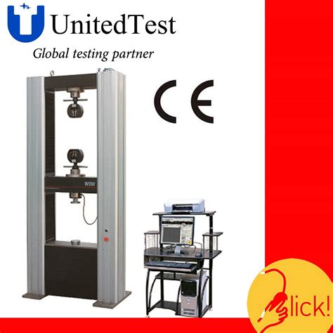 Universal Testing Machine Wdw 100y Computer Controlled China Universal Testing Machine And